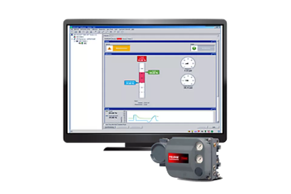 AMS Device Manager ValveLink™ SNAP-ON™ Anwendung 
